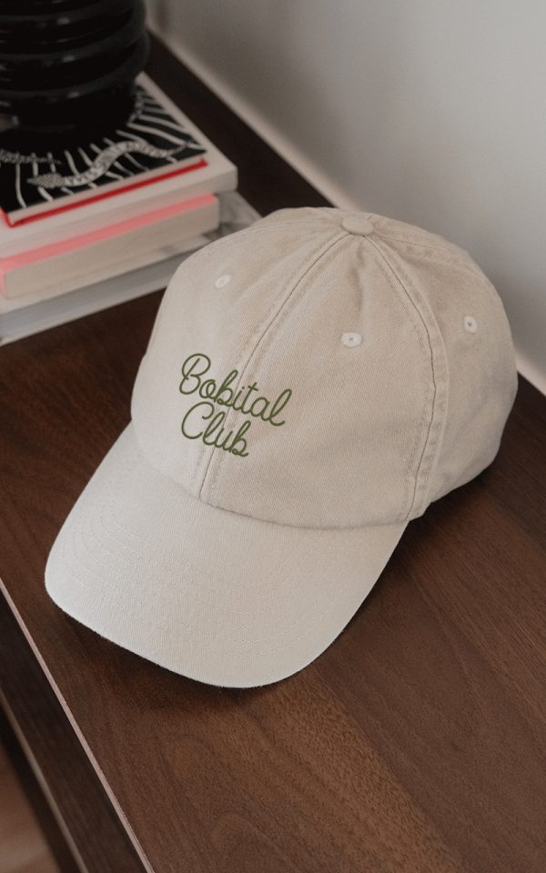 Casquette vintage brodée Bobital Club