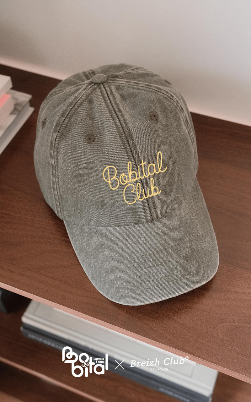 Casquette vintage brodée Bobital Club