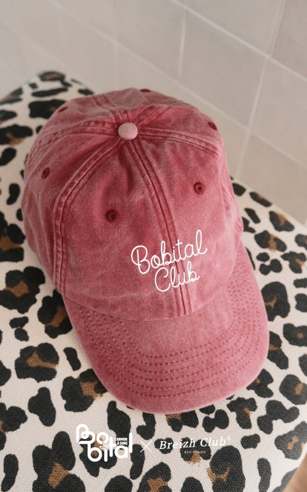 Casquette vintage brodée Bobital Club