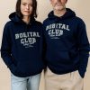 Hoodie unisexe Bobital Club bleu marine - Numéroté