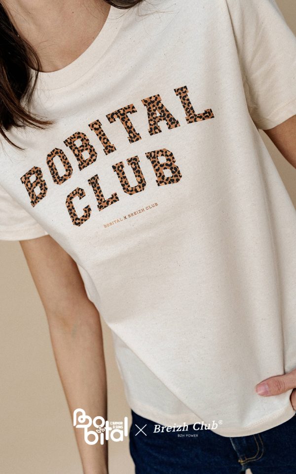 T-shirt femme Bobital Blub Léopard