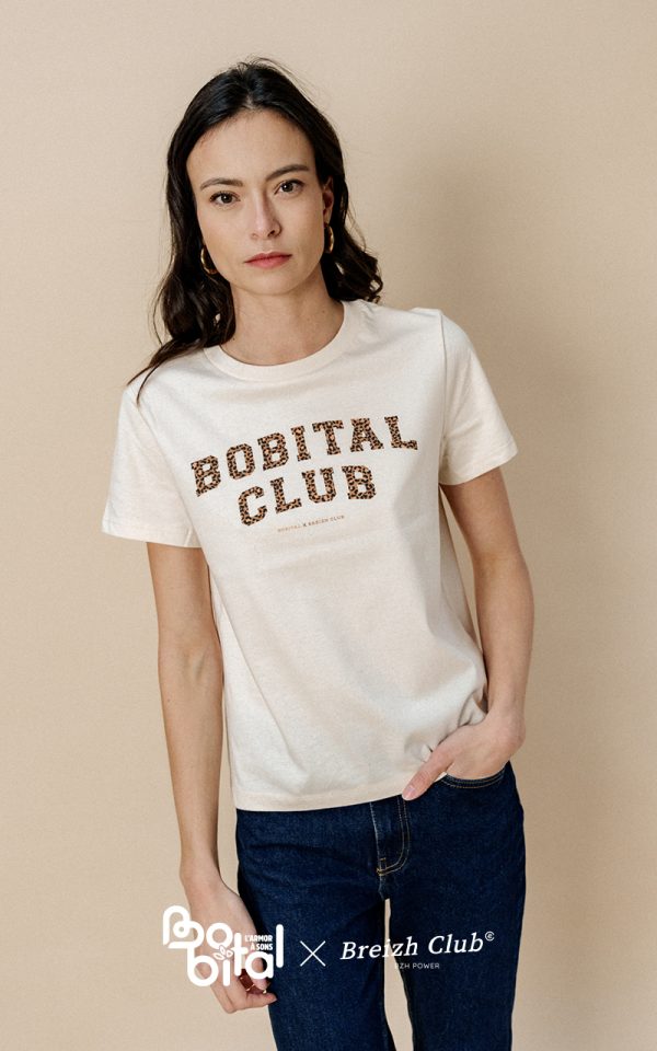 T-shirt femme Bobital Blub Léopard