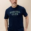 T-shirt unisexe bleu marine Bobital Club