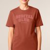 T-shirt unisexe terracotta Bobital Club