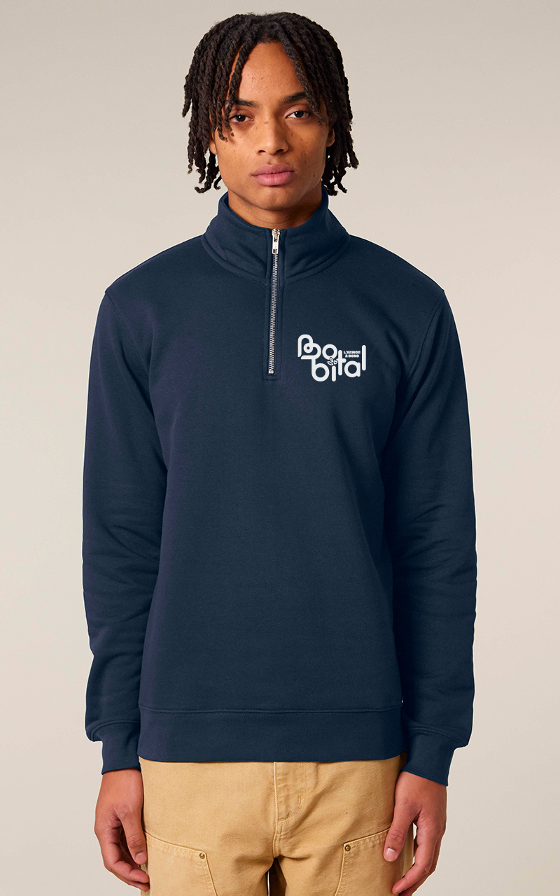 Pull Camionneur Bleu Marine 2026